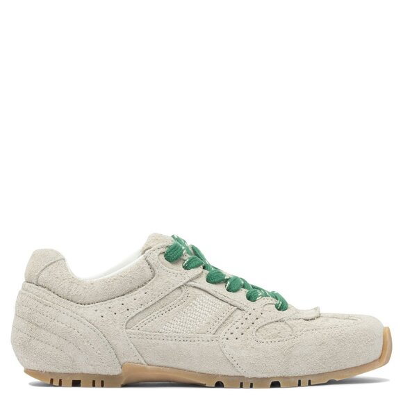 Alohas Tb.56 Suede Fuzzy Light Grey Leather Sneakers IT 40 Women